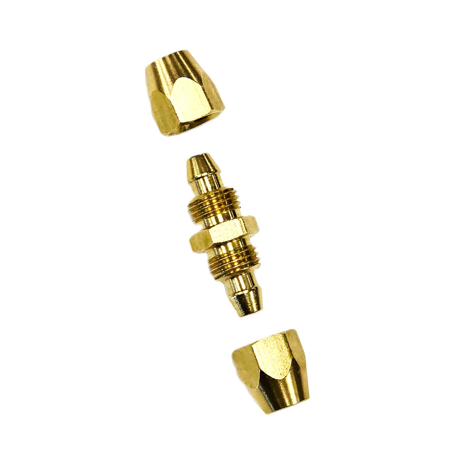 Brass Reusable Hose Splicer 3/8 in x 1/4 in