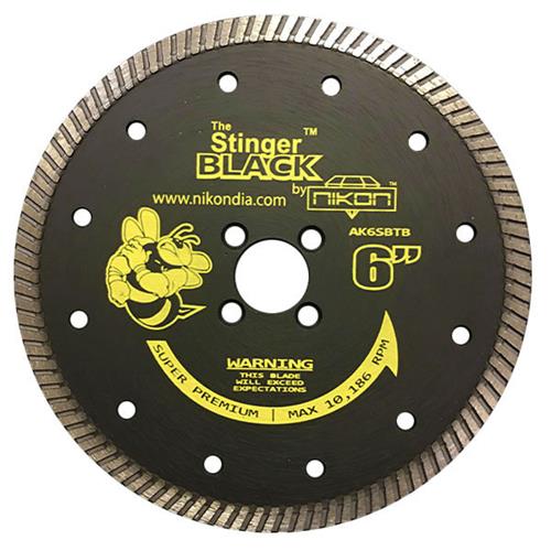 6' STNG BLK Turbo Blades