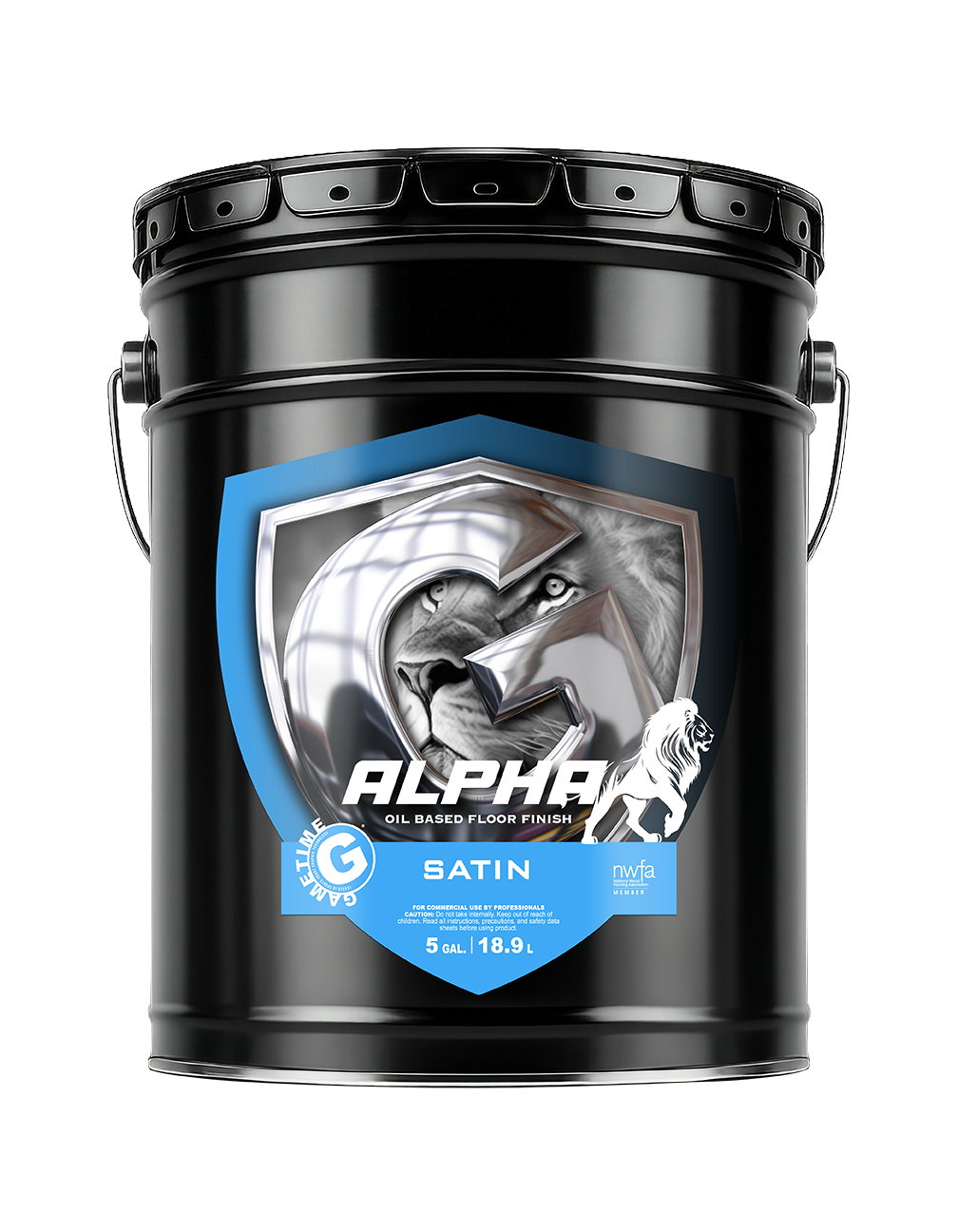 Alpha Oil-Based Residential Floor Finish Satin 5 GL