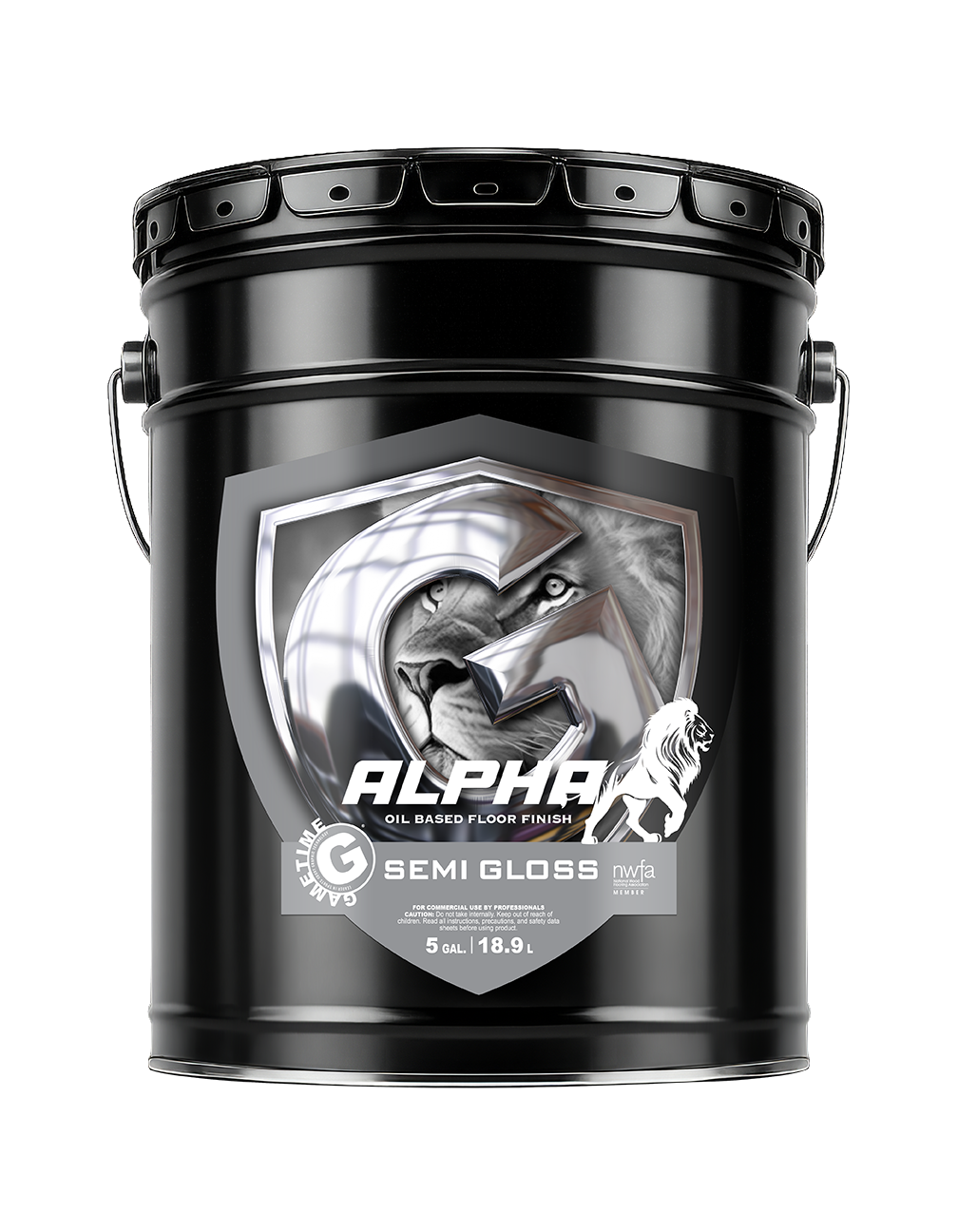 Alpha Oil-Based Residential Floor Finish Semi-Gloss 5 Gal