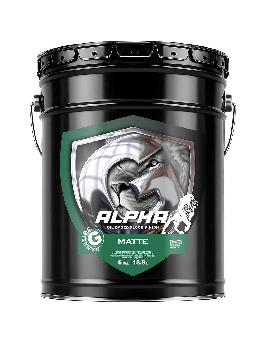 Alpha Oil-Based Residential Floor Finish Matte 5 GL