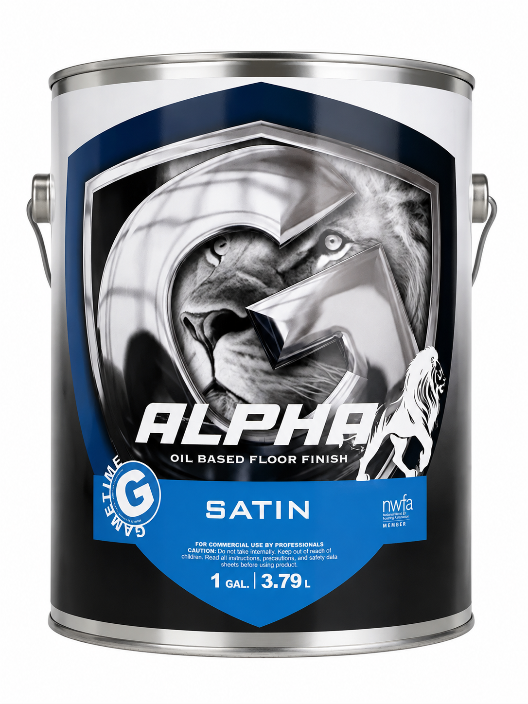 Alpha Oil-Based Residential Floor Finish Satin 1 Gal