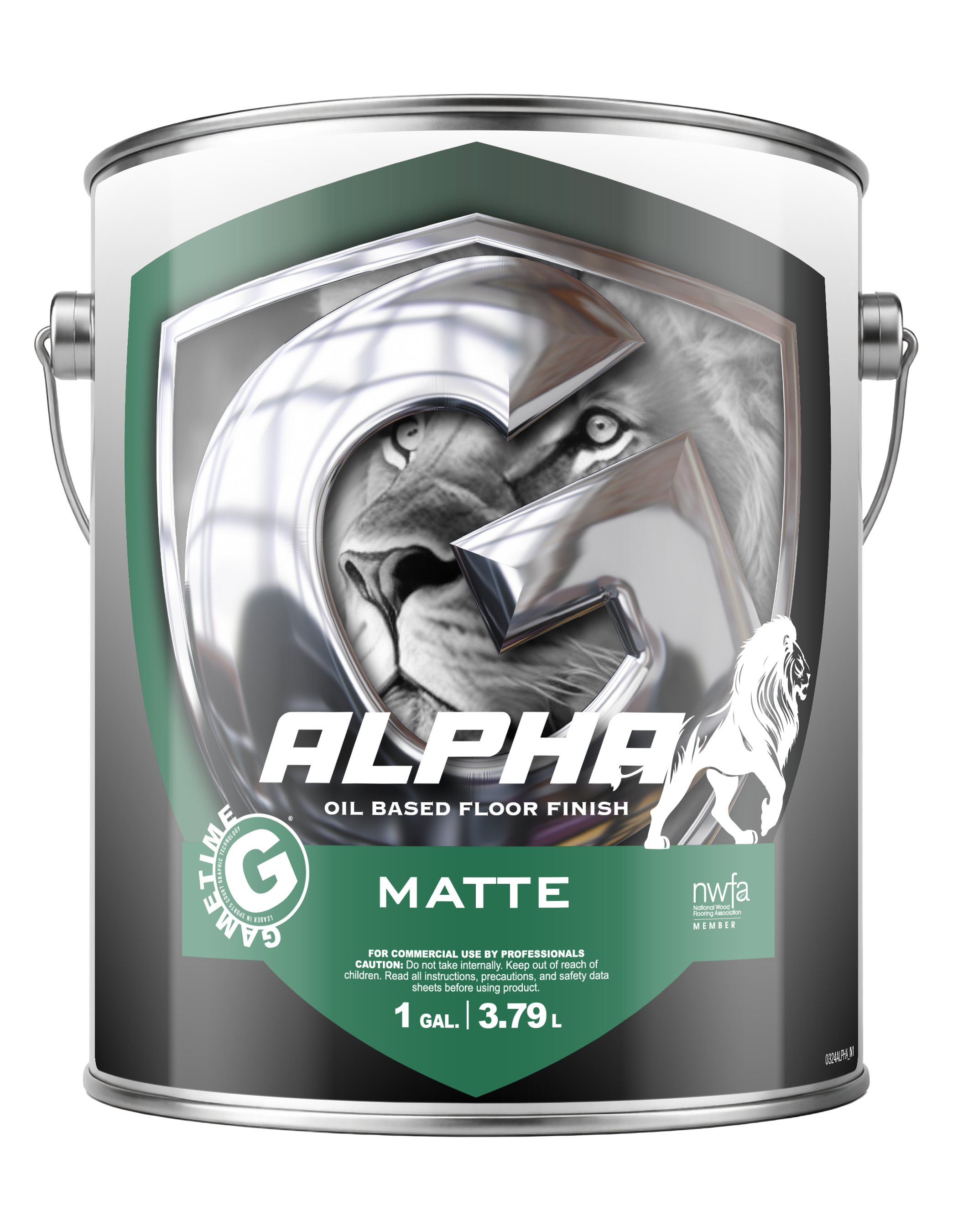 Alpha Oil-Based Residential Floor Finish Matte 1 GL