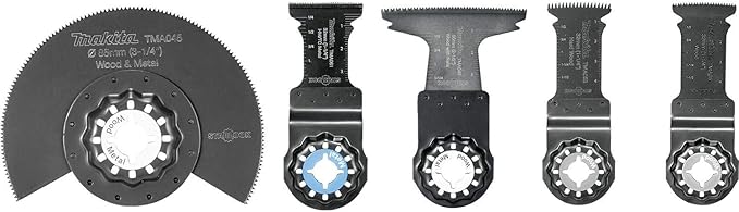 Makita Starlock Oscillating Blade Set (5 Piece)