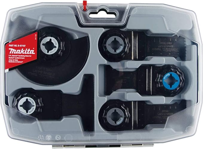 Makita Starlock Oscillating Blade Set (5 Piece)