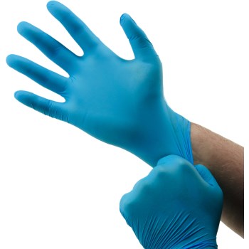 Boss Mil Nit Gloves Blue Large