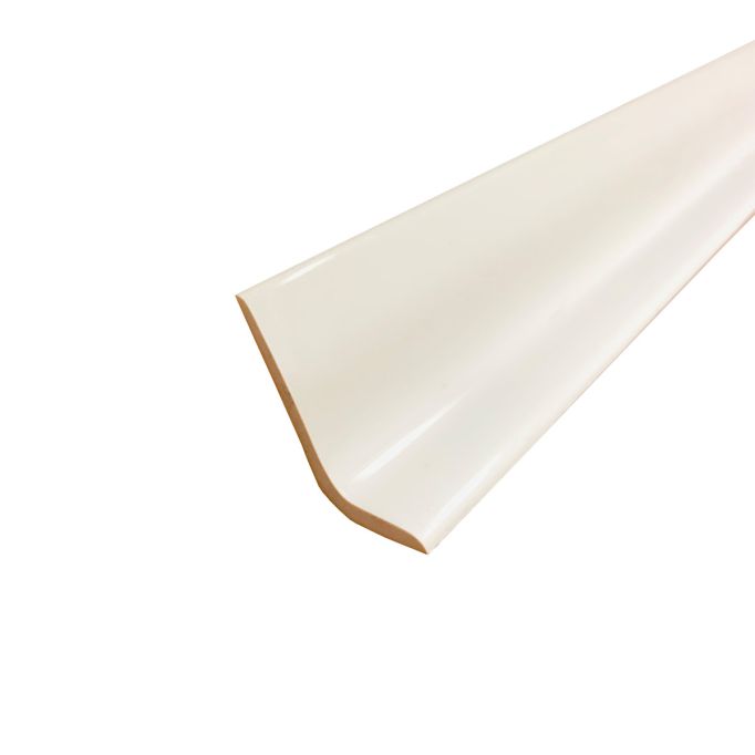 Burke Self-Stick Tub Molding White 1-1/2