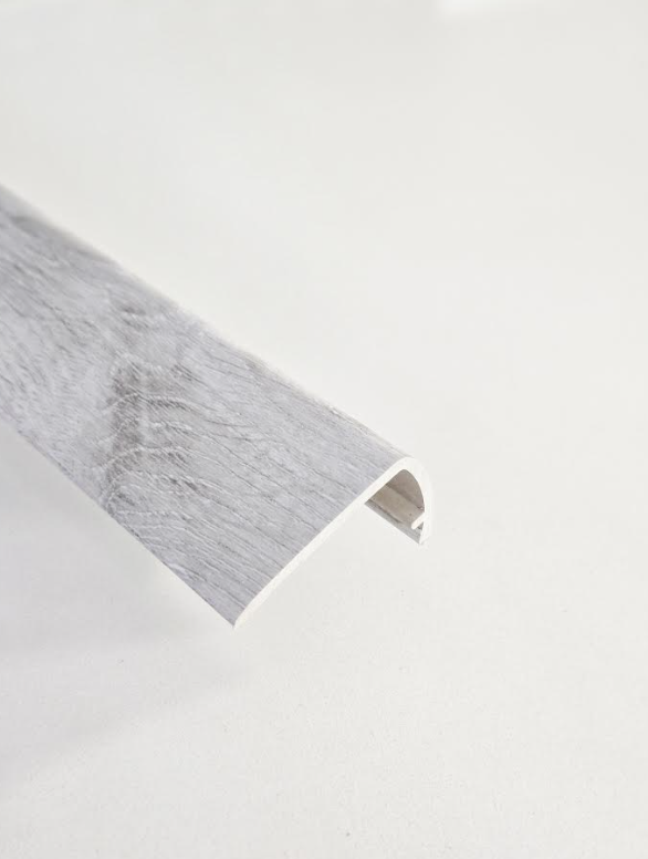 SPC Stair Nose - Silver Mist