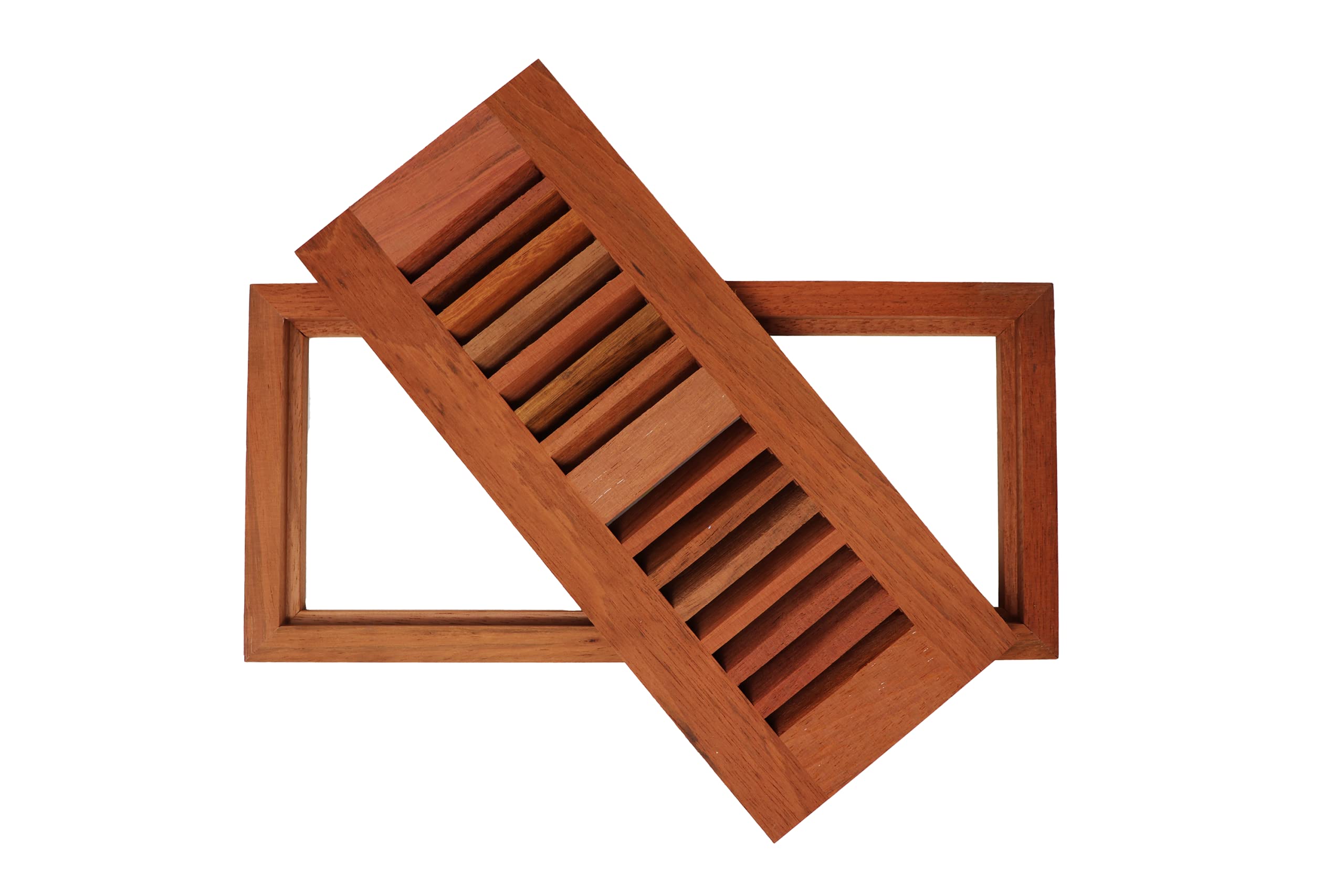Brazilian Cherry Flush Mount Vent 4 in x 14 in