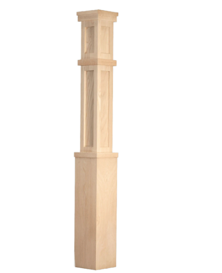 C-4094 Craftsman Solid Box Newel