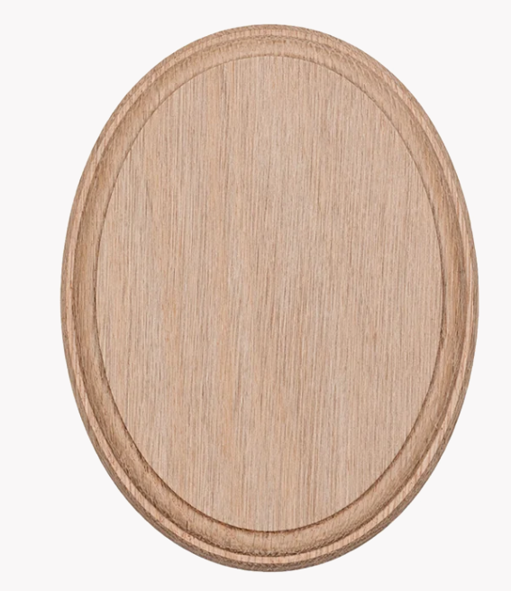 C-7337 Rosette (Oval) Red Oak