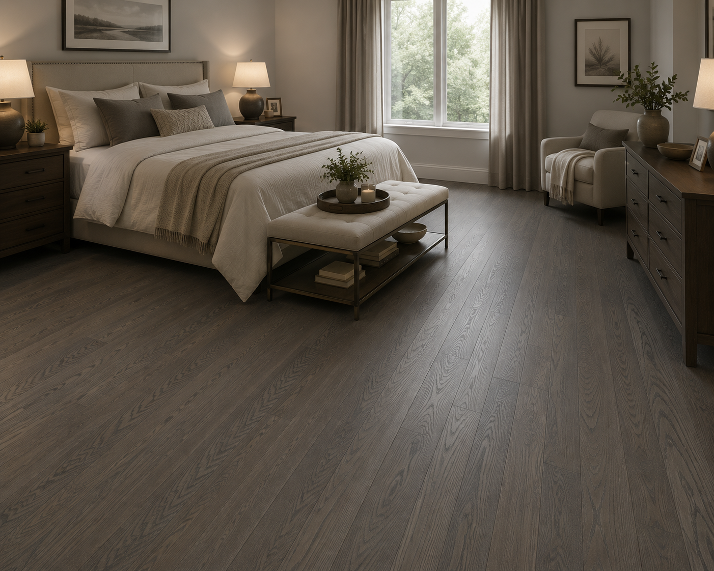 Bruce Manchester Hardwood Flooring 3 1/4 in - Earl Gray