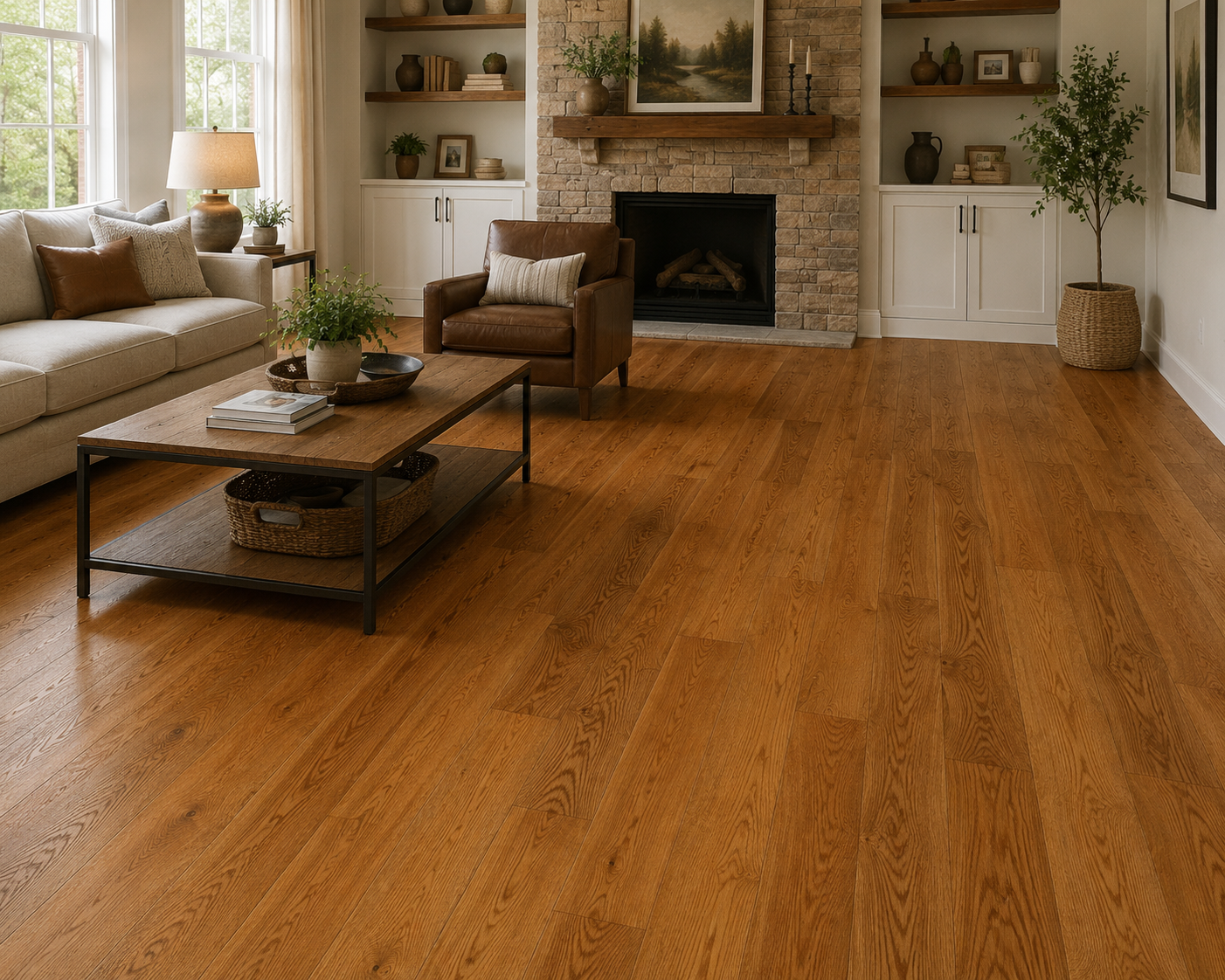 Bruce Manchester Hardwood Flooring 3 1/4 in - Gunstock