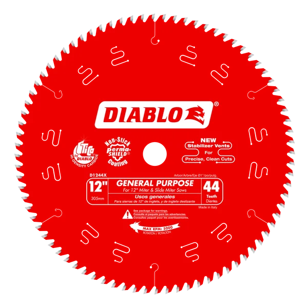 Diablo General Purpose Blade 12 in 44T