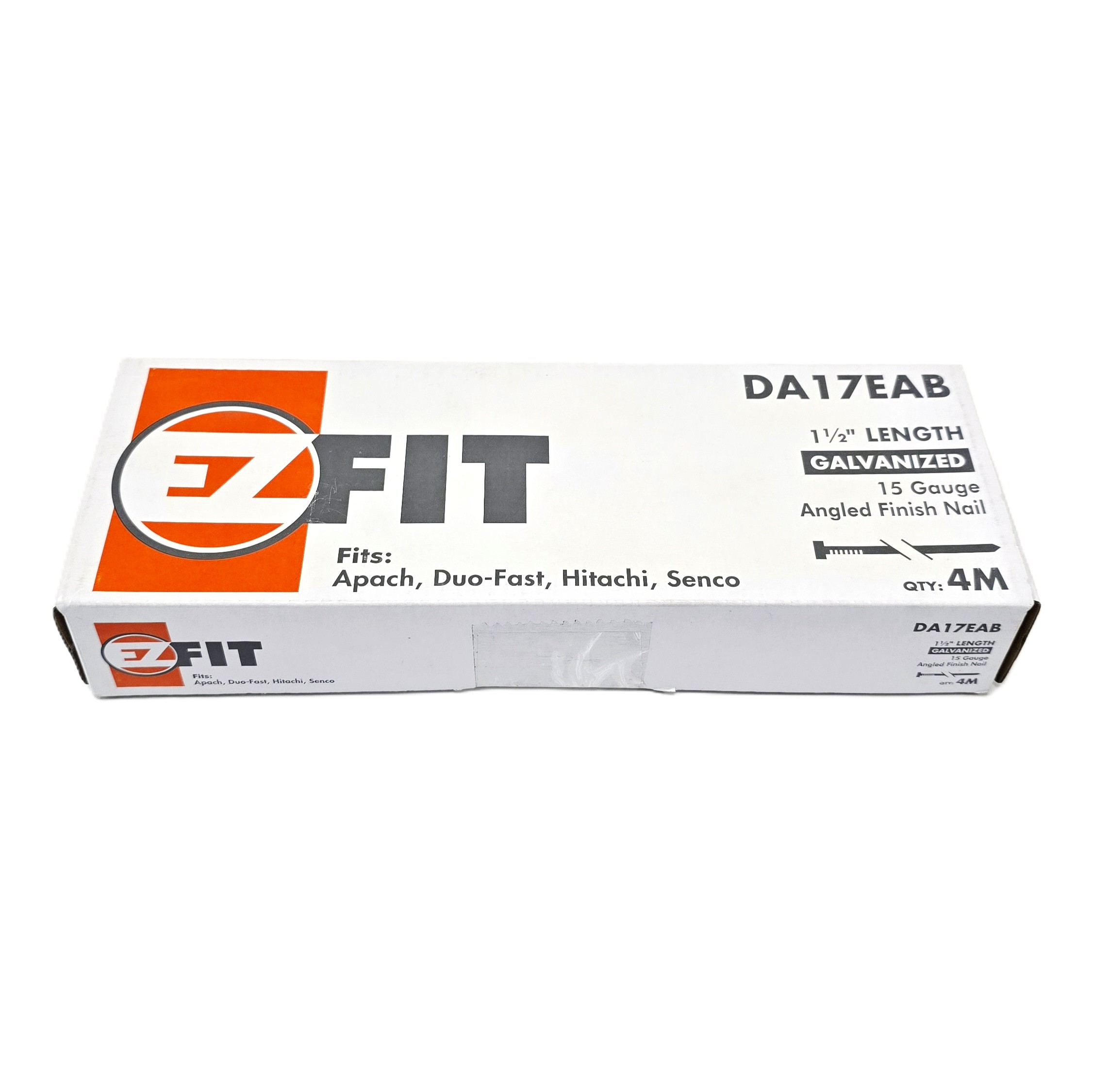 EZ Fit Angled Finish Nails Galvanized 15 GA 1-1/2 in