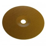 Edger Pad Yellow Fiber No Nut 7 in