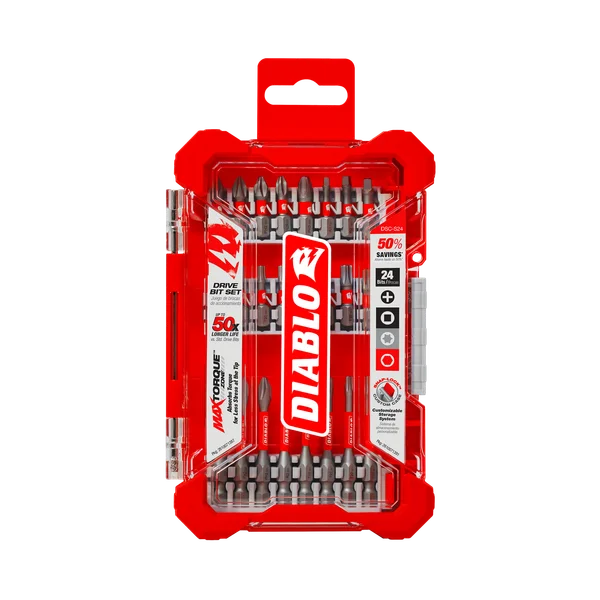 Screwdriving Bit Set – 24 Pieces