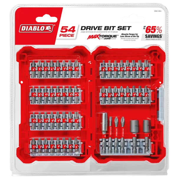 Screwdriving Bit Set – 54 Pieces