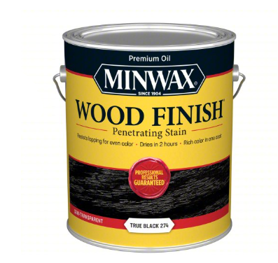 MinwaxStain 1 Gal True Black
