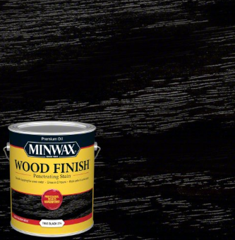 MinwaxStain 1 Gal True Black