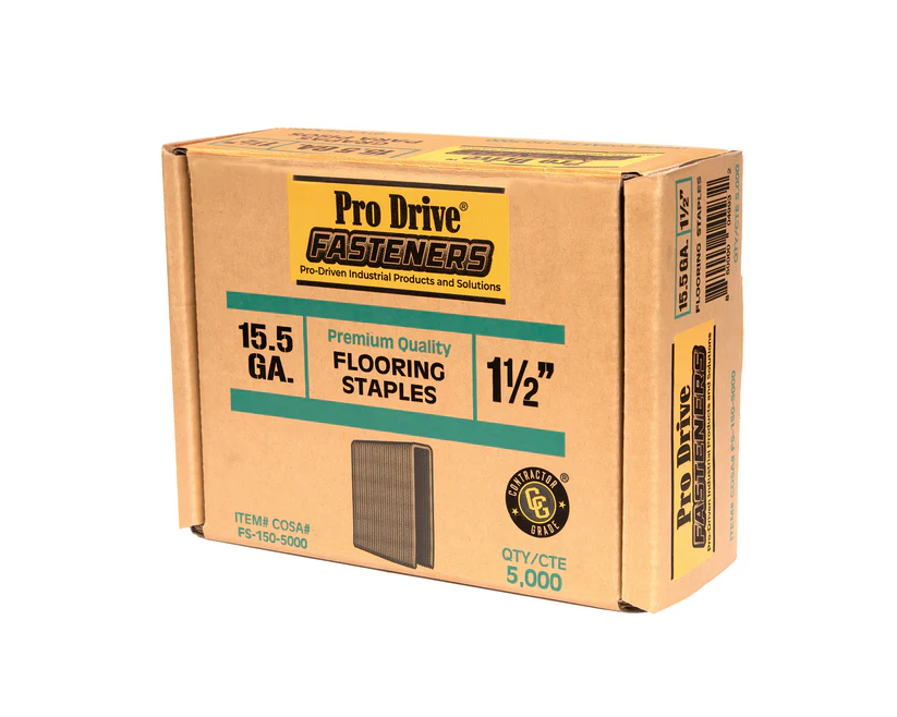 ProDriveHD Hardwood Staples 1.5 in 15.5 GA (5,000 ct)