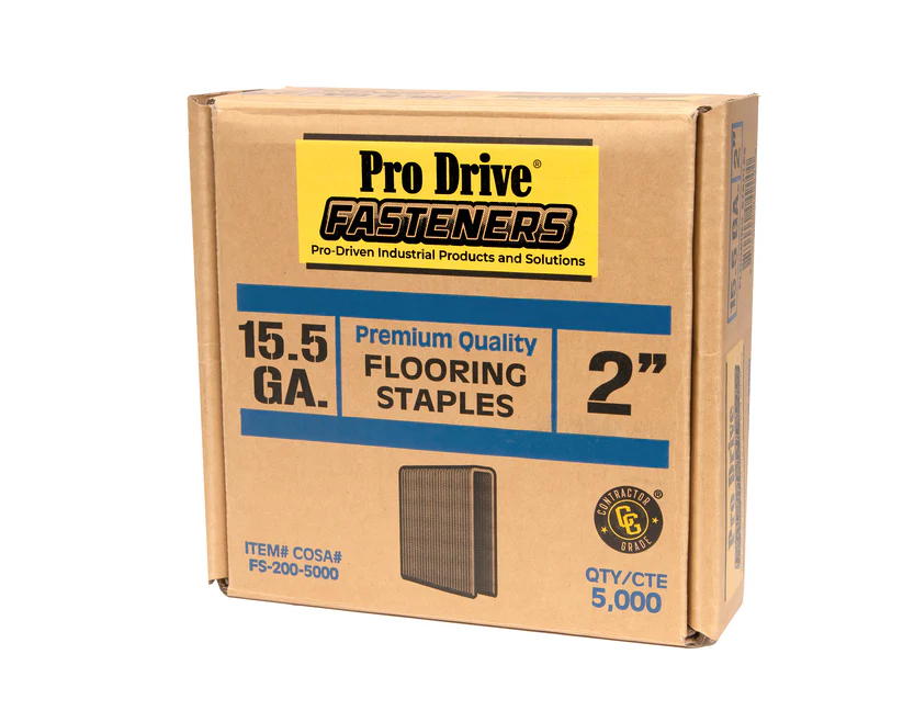 ProDriveHD Hardwood Staples 2 in 15.5 GA (5,000 ct)