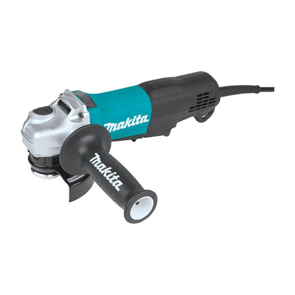 Angle Grinder Paddle Switch Non-Removable Guard 4-1/2 in