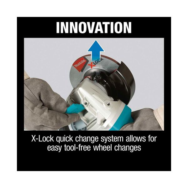 X-Lock Angle Grinder AC/DC Switch 4-1/2 in