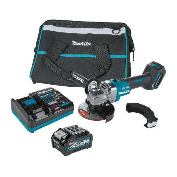 40V XGT Brushless Angle Grinder Kit 4-1/2 in / 5 in Electric Brake 4.0Ah