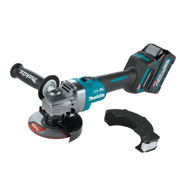 40V XGT Brushless Angle Grinder Kit 4-1/2 in / 5 in Electric Brake 4.0Ah