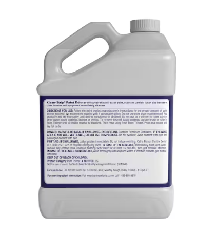 KS Paint Thinner 1 gal - Plastic