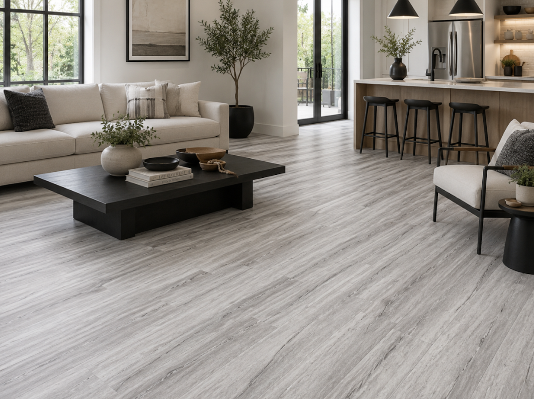 Pyzo-X Glue Down Flooring 7 in x 48 in – Calacatta (2.0/0.15mm - 48.98 SF/Box)