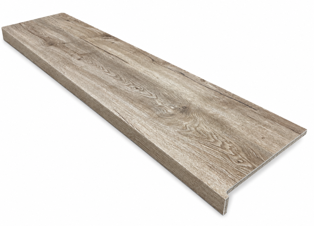 SPC Stair Tread Square with Return - Arizona