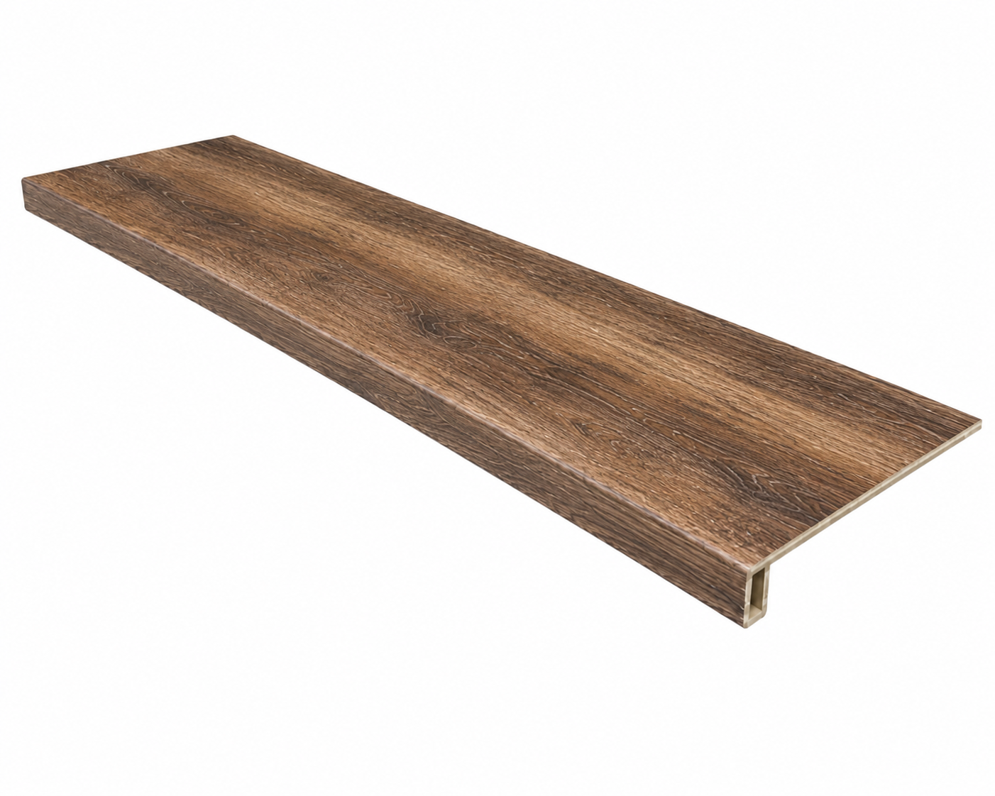 SPC Stair Tread Square with Return - Cherokee