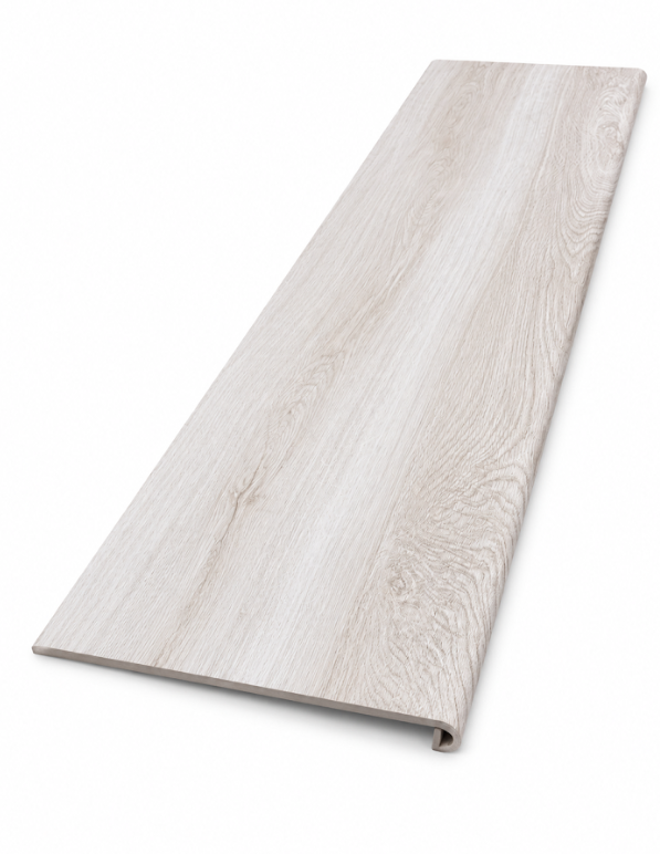 SPC Stair Tread - Country White