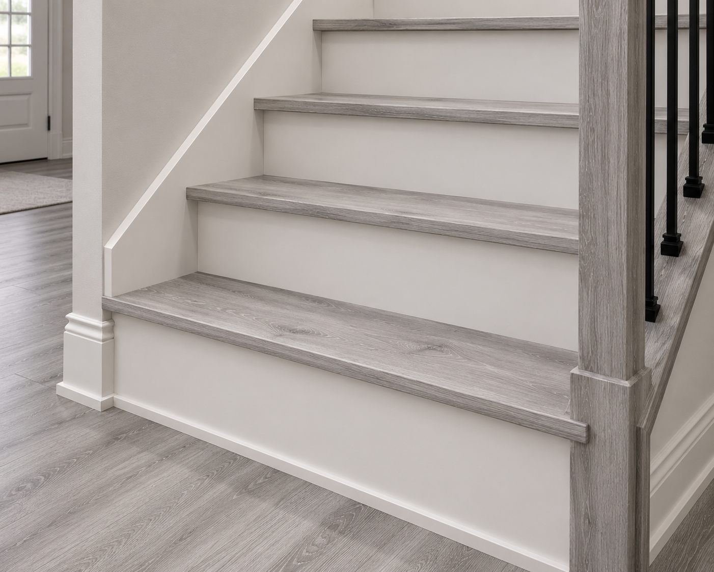 SPC Stair Tread Square with Return - Dolphin