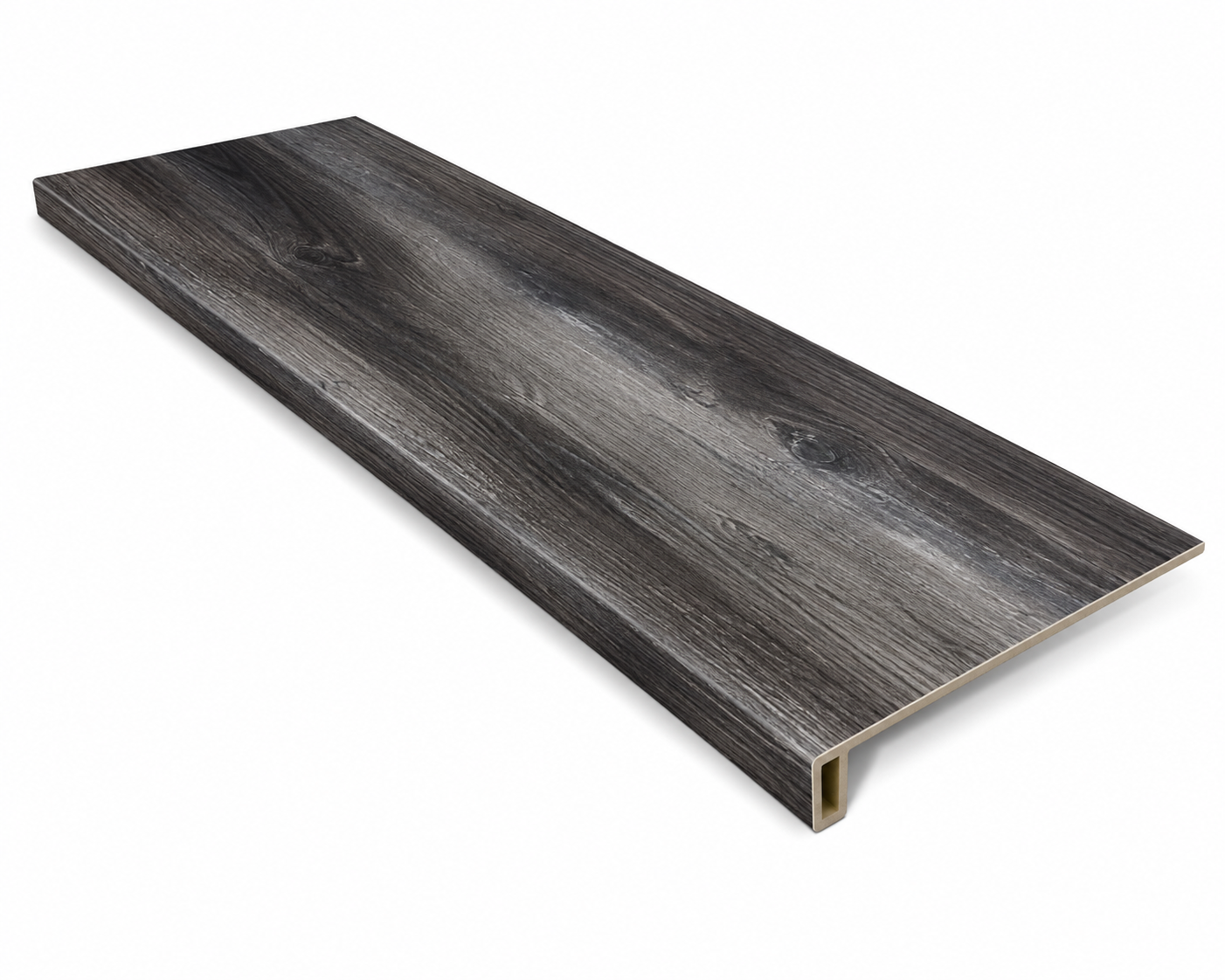SPC Stair Tread Square with Return - Deep Ocean