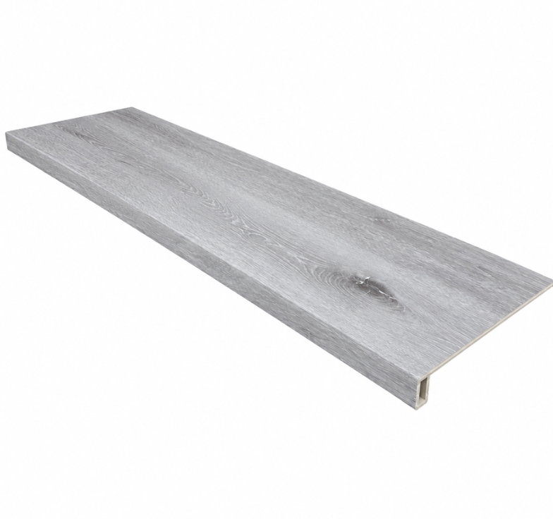 SPC Stair Tread Square with Return - Platinum Classic