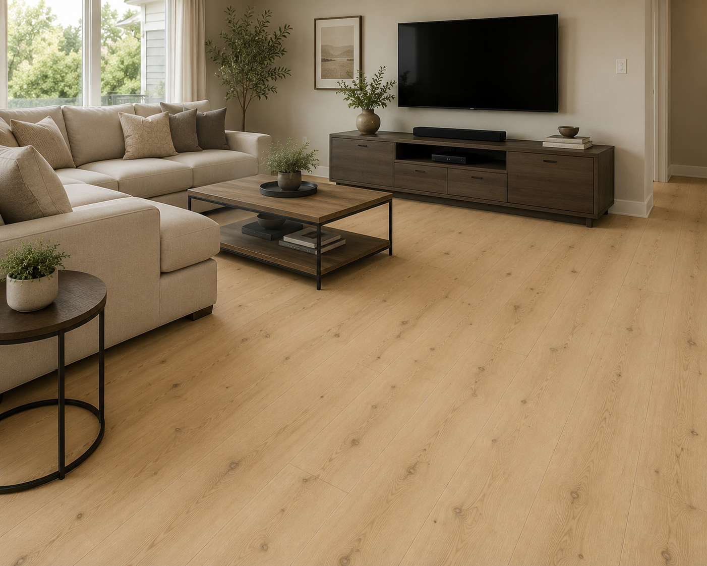 Pyzo-x HD 9000 SPC 12 Mil Flooring 9 in x 48 in – Natural (24.15 SF/Box)