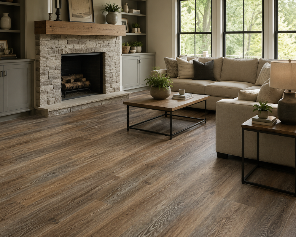 Pyzo-x HD 7000 SPC 12 Mil Flooring 7 in x 48 in – Barrel (24.15 SF/Box)