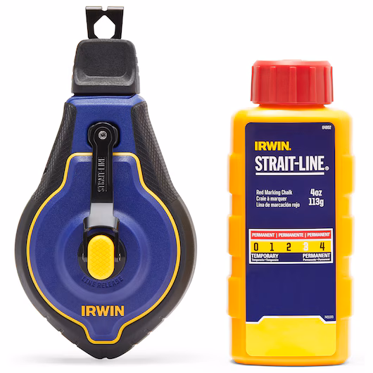 IRWIN Strait-Line Speedline Pro Chalk Reel 6:1 100 ft