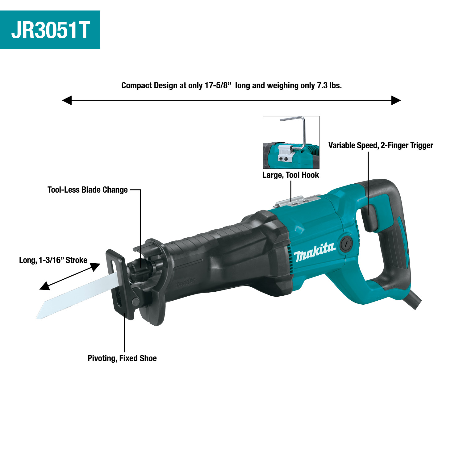 Reciprocating Saw 12 AMP