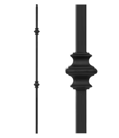 2857 MEGA Double Knuckle Iron Baluster 1/2