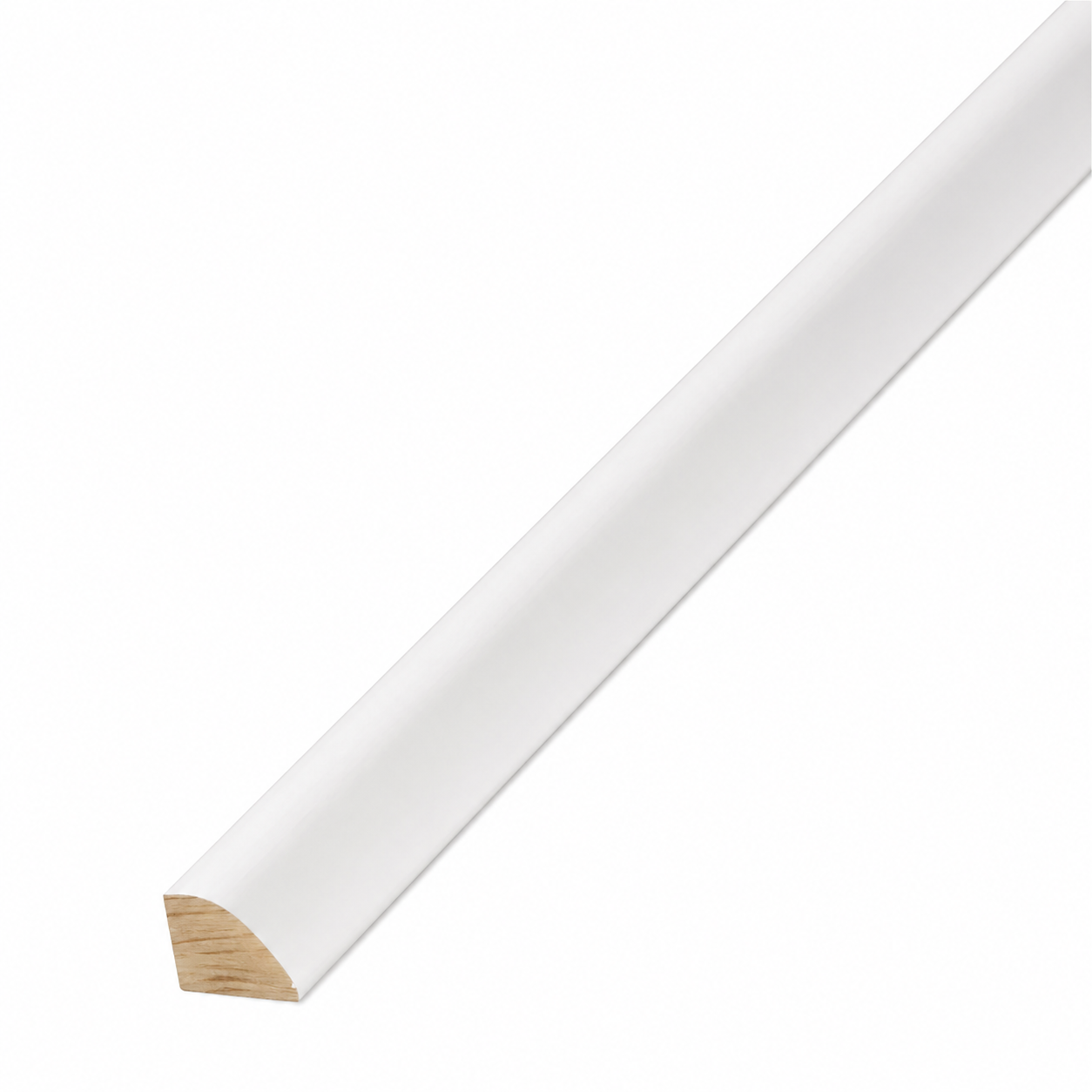 White Primed Shoe Molding 3/4 x 1/2 [126]