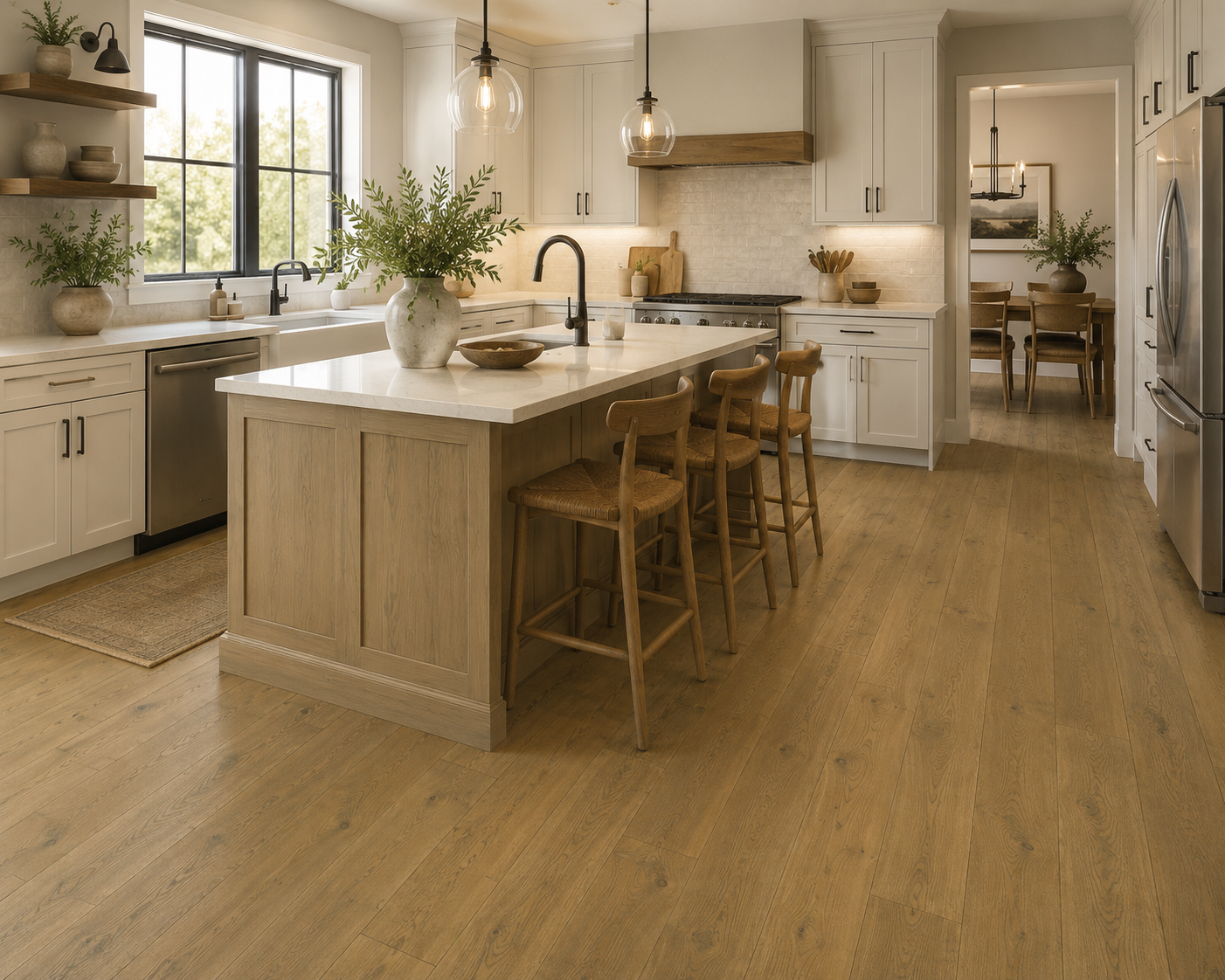 Palmetto Road Monet Collection Engineered Hardwood Flooring – French Oak Paris 6-1/2