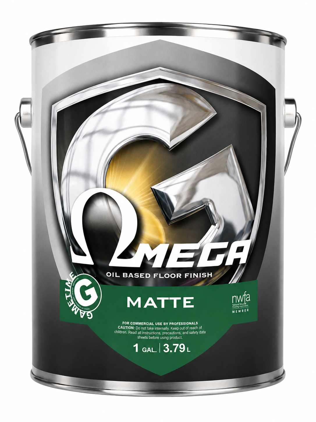 Omega Oil-Based Residential Floor Finish Matte 1 Gal
