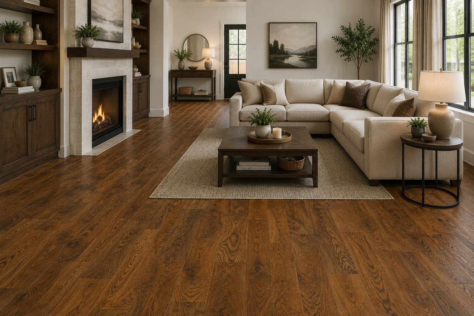 Primo Hickory Engineered Hardwood 6-1/2