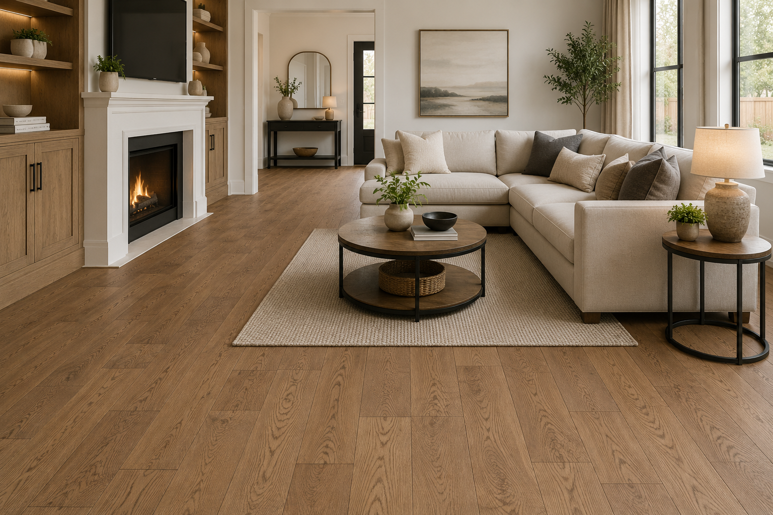 Primo Hickory Engineered Hardwood 6-1/2