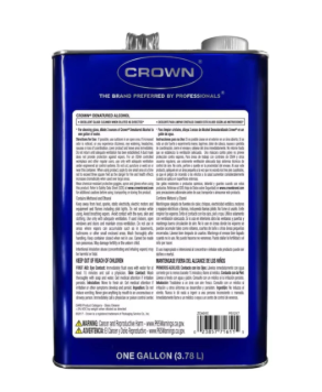 Crown 1gal Denatured Alcohol