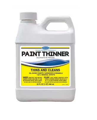 Crown %100 Odorless Mineral Spirits 1 gal - Plastic